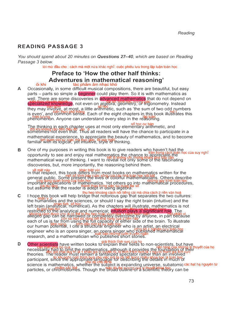 Reading Cambridge For IELTS PDF