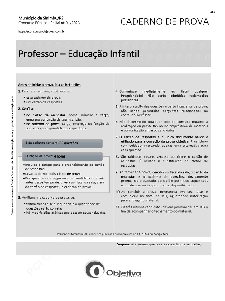 Prova 15 | PDF | Aprendizado | Pedagogia