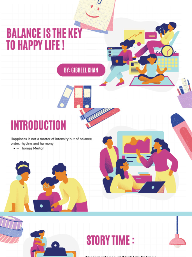 Balance Is The Key To Happy Life ! | PDF