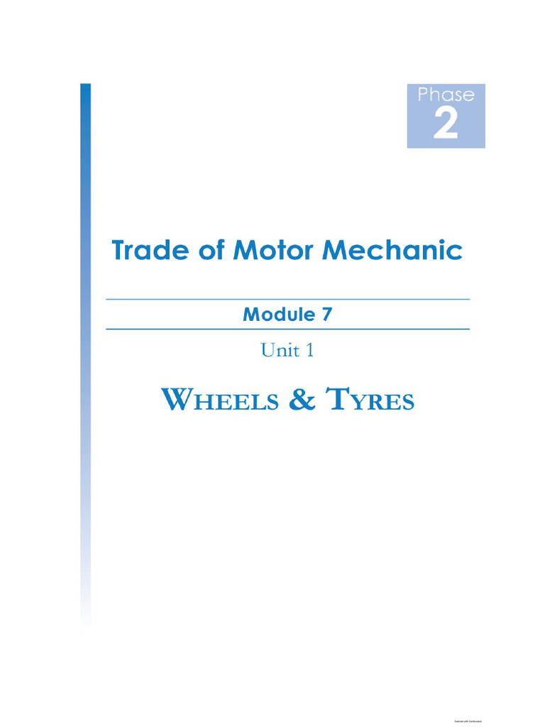 Wheels and Tyres | PDF