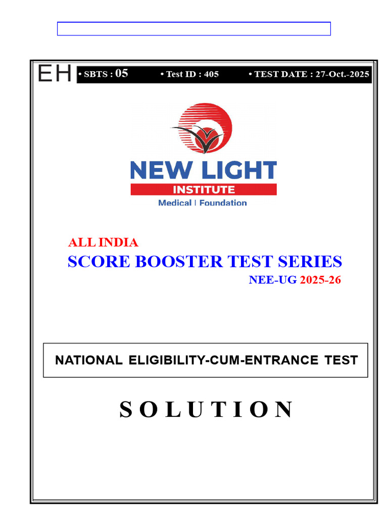 Updated Sbts Solution - 05 (27!10!2025) | PDF | Rotation | Kinematics