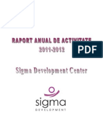 Raport Anual Sigma 2011-2012
