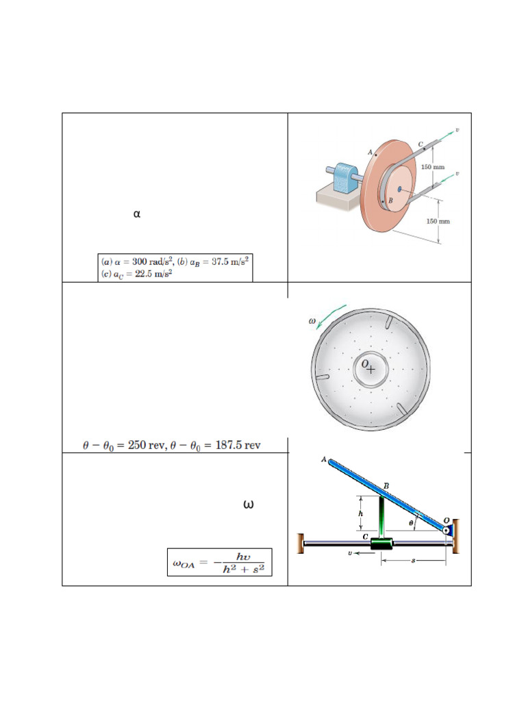Sheet (05) Kinematics of r.b.1 | PDF