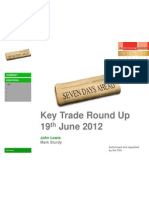 Key Trade Round Up 19th June 2012