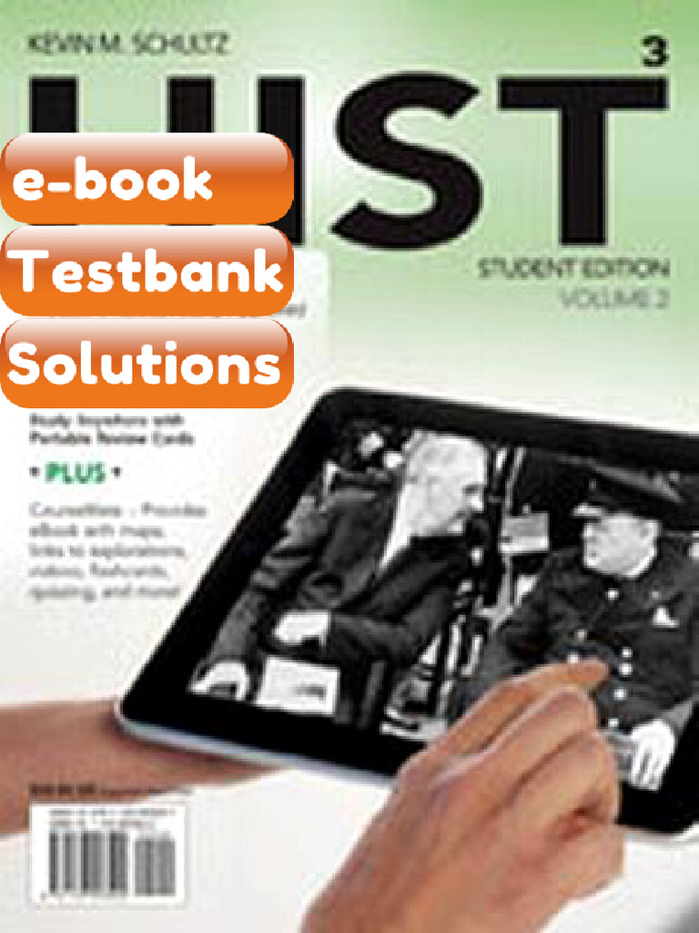 Testbank - HIST US History Since 1865 Volume 2 3E Schultz | PDF ...
