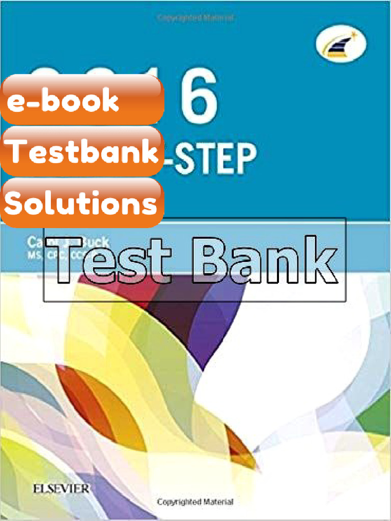 Step by Step Medical Coding 2016 1st Edition Buck Ebook & Testbank ...