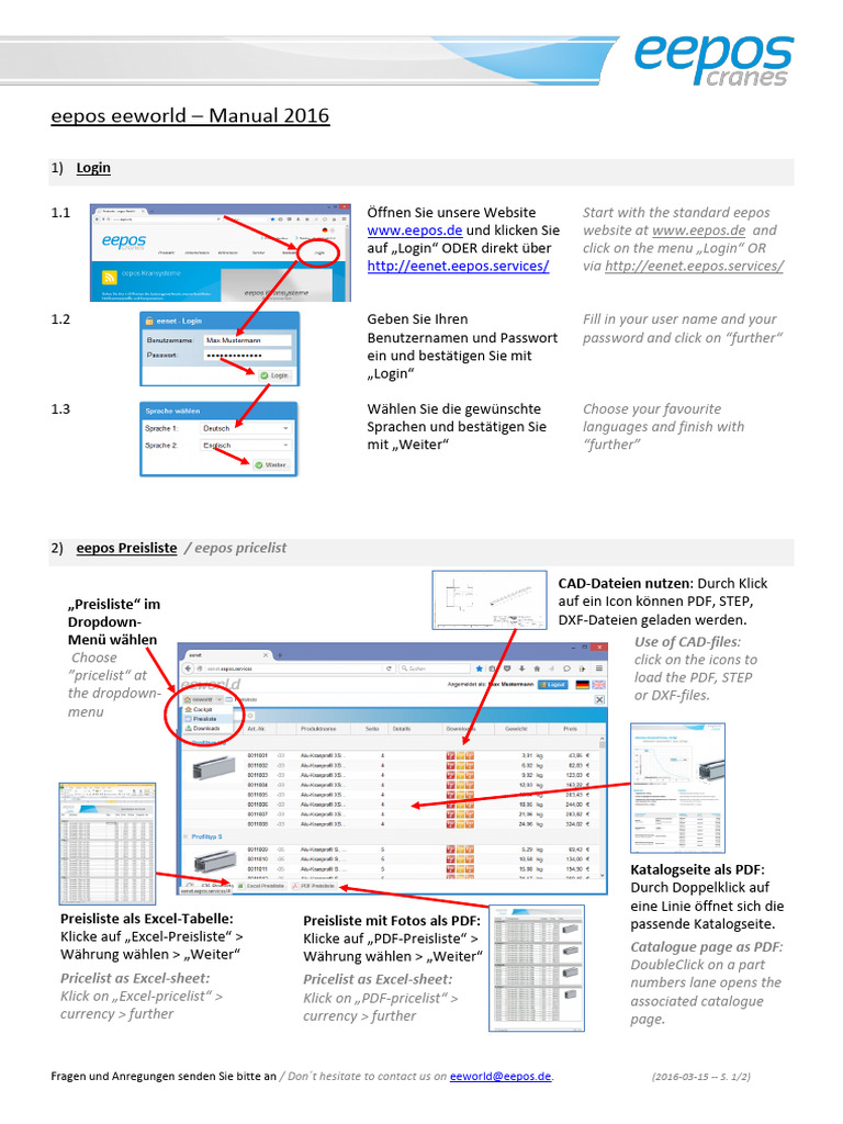 Eepos Manual | PDF