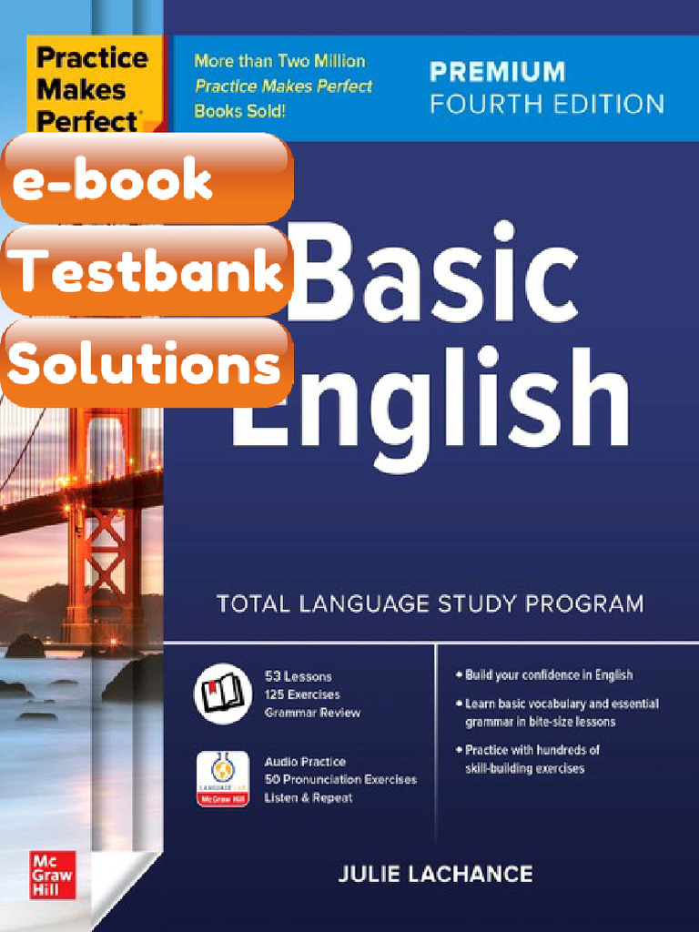 Practice Makes Perfect Basic English Premium Fourth Edition Julie ...