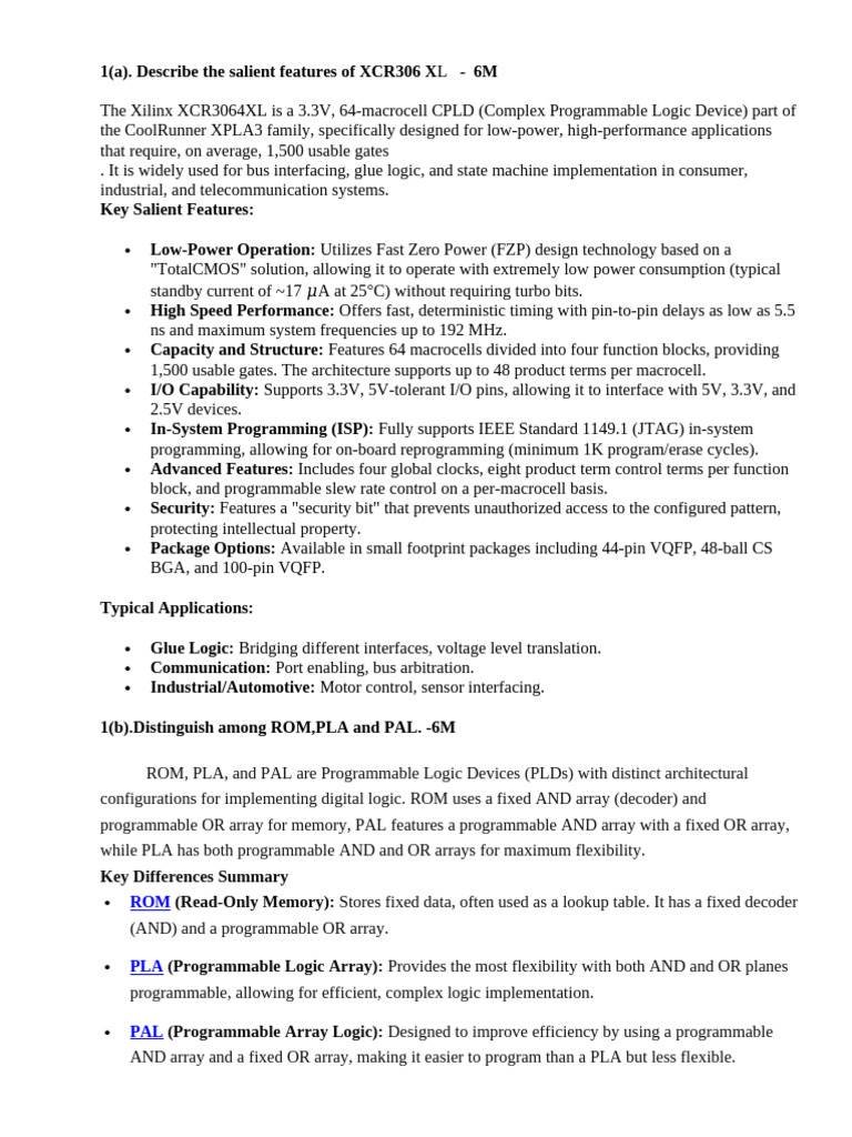 Fpga Evaluation Answers | PDF | Field Programmable Gate Array ...
