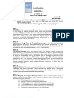 M.Sc (Chemistry) SEMESTER-I Group Theory and Spectroscopy