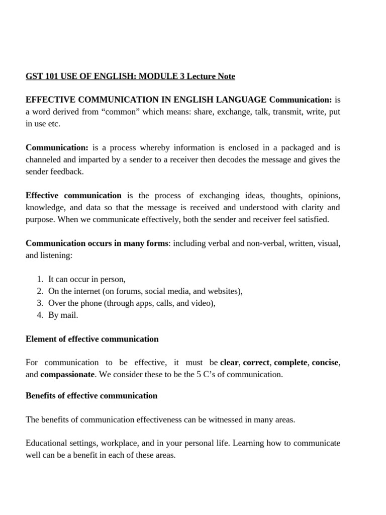 Gst 101 Use of English and Copyright | PDF | Copyright | Communication