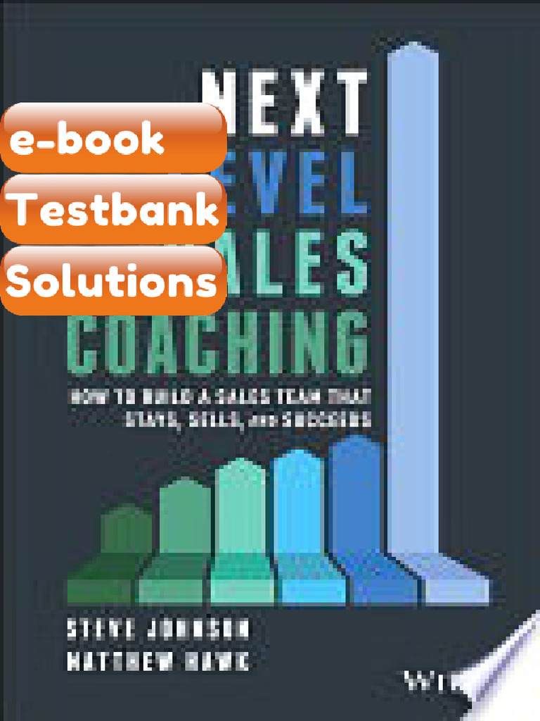 Next Level Sales Coaching How to Build Sales Team That Stays Sells and ...