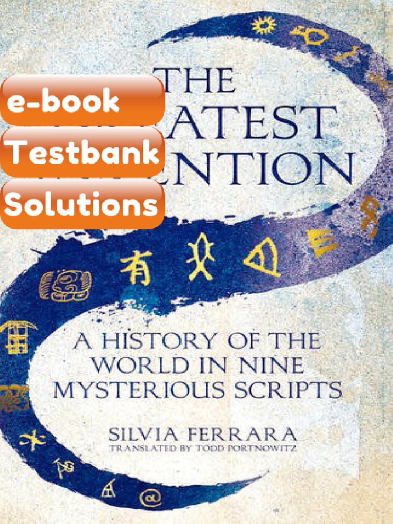 The Greatest Invention History of The World in Nine Mysterious Scripts ...