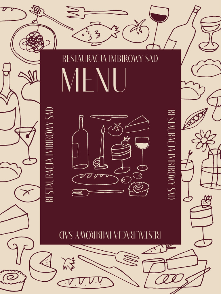 Menu Imbirowy Sad Online | PDF