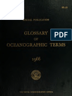 Glossary of Oceanographic Terms 1966