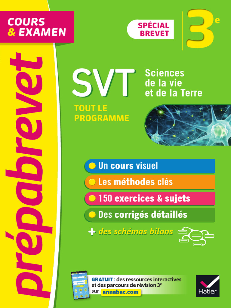 Prépabrevet SVT 3e Brevet | PDF | Chromosome | Allèle