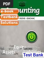 Accounting 25th Edition Warren Ebook & Testbank | PDF | Valuation