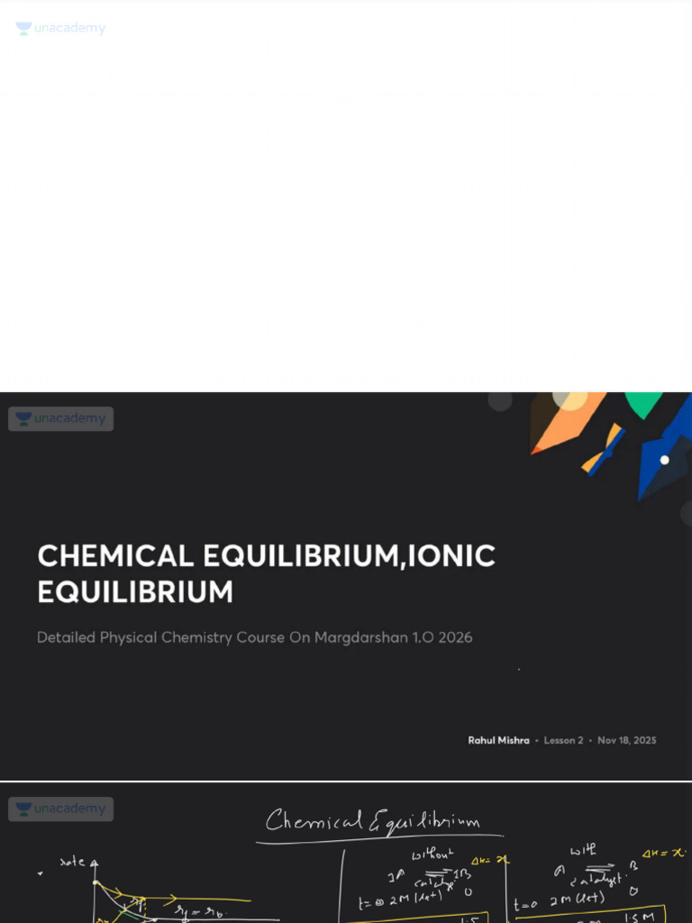 Chemical Equilibriumionic Equilib With Anno 1763548327568 | PDF