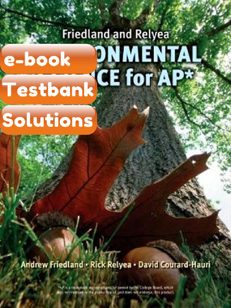 eBook & Testbank Friedland Relyea Environmental Science for AP | PDF ...