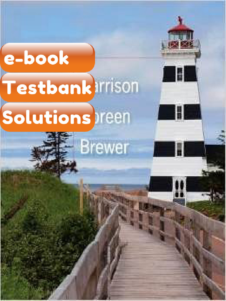 Managerial Accounting 15th Edition Ray Garrison Testbank & eBook | PDF ...