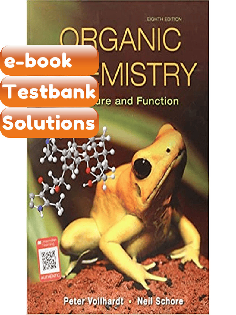 Testbank - Organic Chemistry Structure and Function 8th Edition by K ...