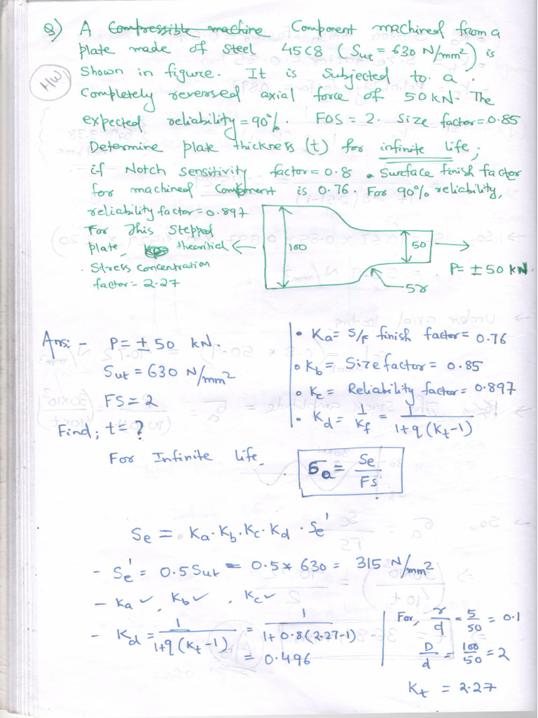 Assignment 2 and Class Test 2 Solutions | PDF