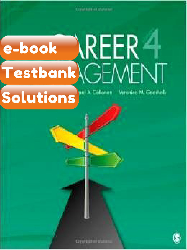 Instructor Manual for Career Management 4th Edition by Jeffrey H ...