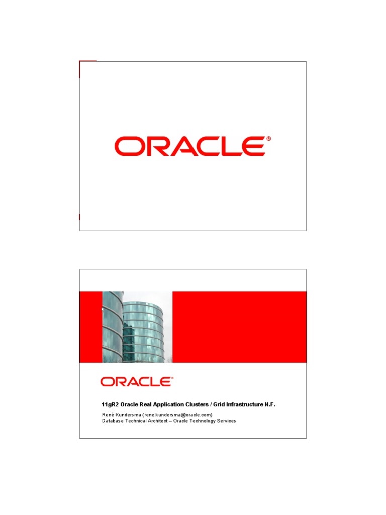 Oracle RAC 11gR2 Upgrade Guide | PDF
