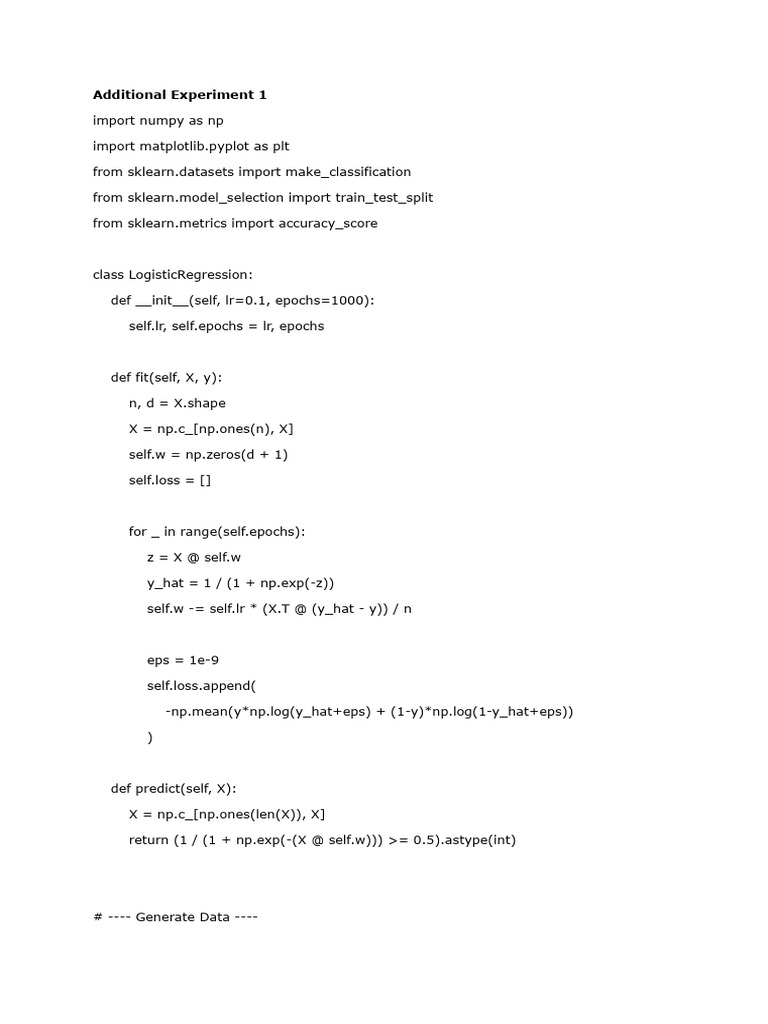 Additional Experiments MLE | PDF | Software Engineering | Statistical ...
