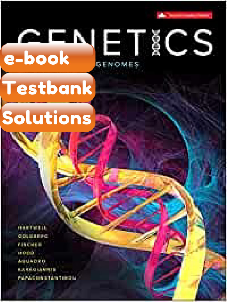 Genetics From Genes to Genomes 2nd Canadian Edition by Leland Hartwell ...