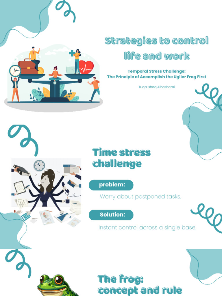 Strategies to Control Life and Work | PDF