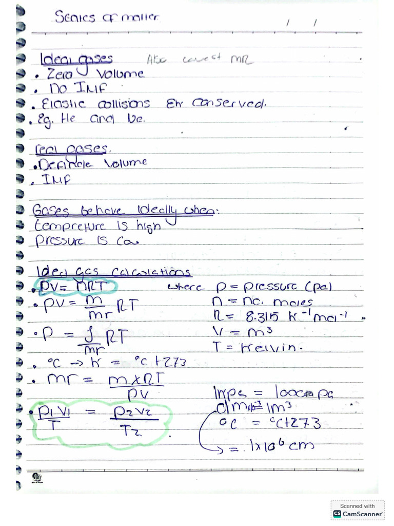 Ideal Gas | PDF