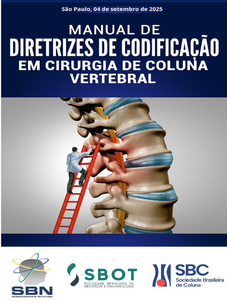 Manual Codificaçao Coluna 2025 | PDF | Vértebra