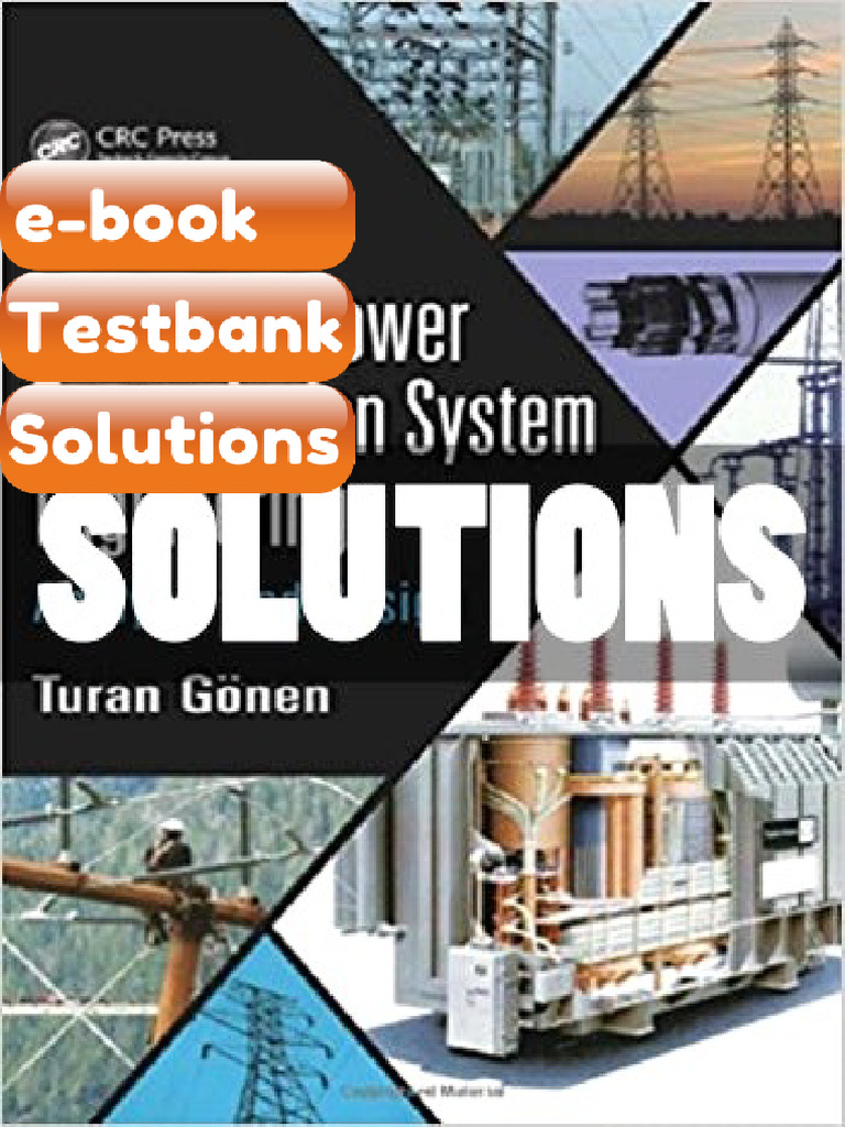eBook & Testbank Electrical Power Transmission System Engineering ...