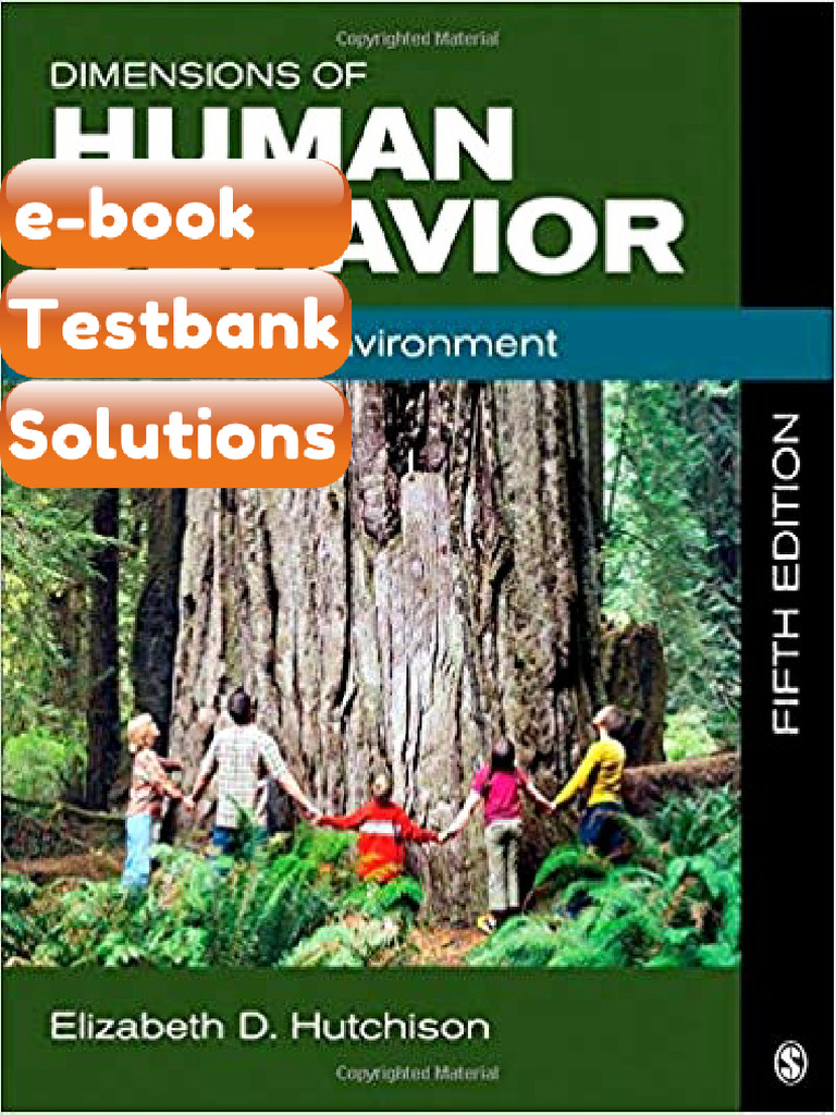 eBook & Testbank Dimensions of Human Behavior Person and Environment ...