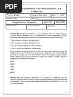 Questões de PA e PG no ENEM | PDF | Tempo