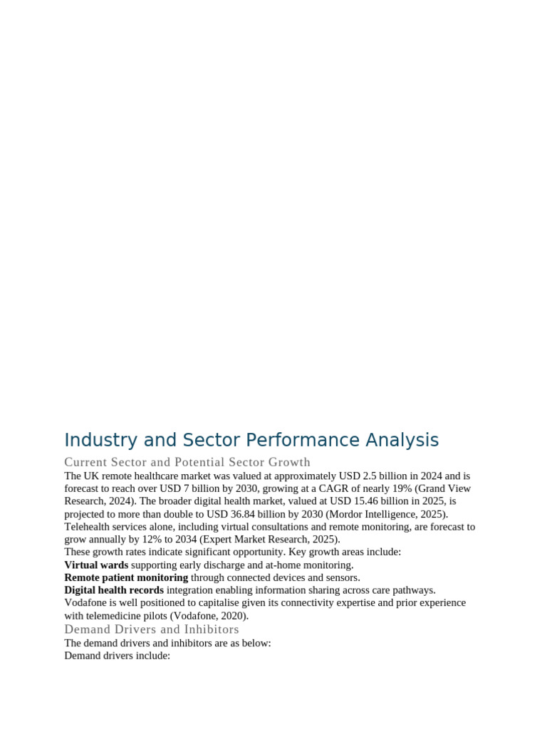 Industry and Sector Performance Analysis | PDF