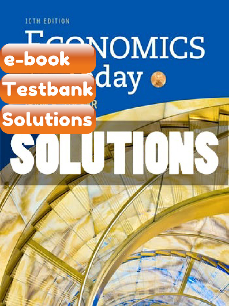 Ebook & Testbank Economics For Today 10 Ed Tucker | PDF | Services ...