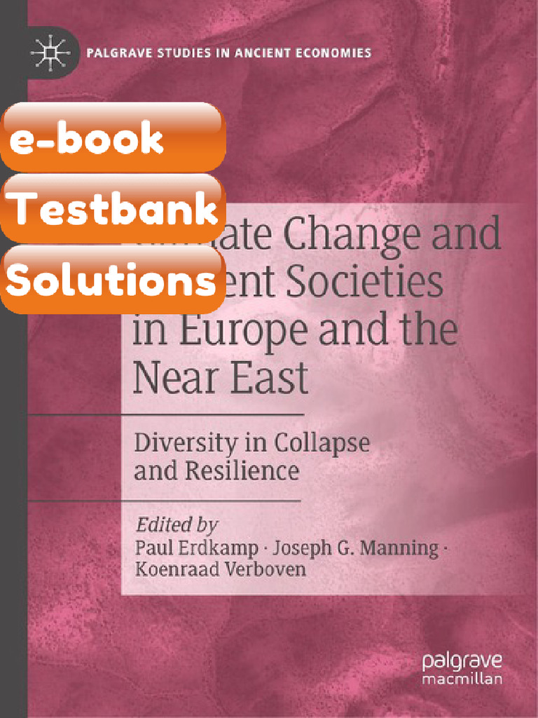 Climate Change and Ancient Societis in Europe and the Near East ...