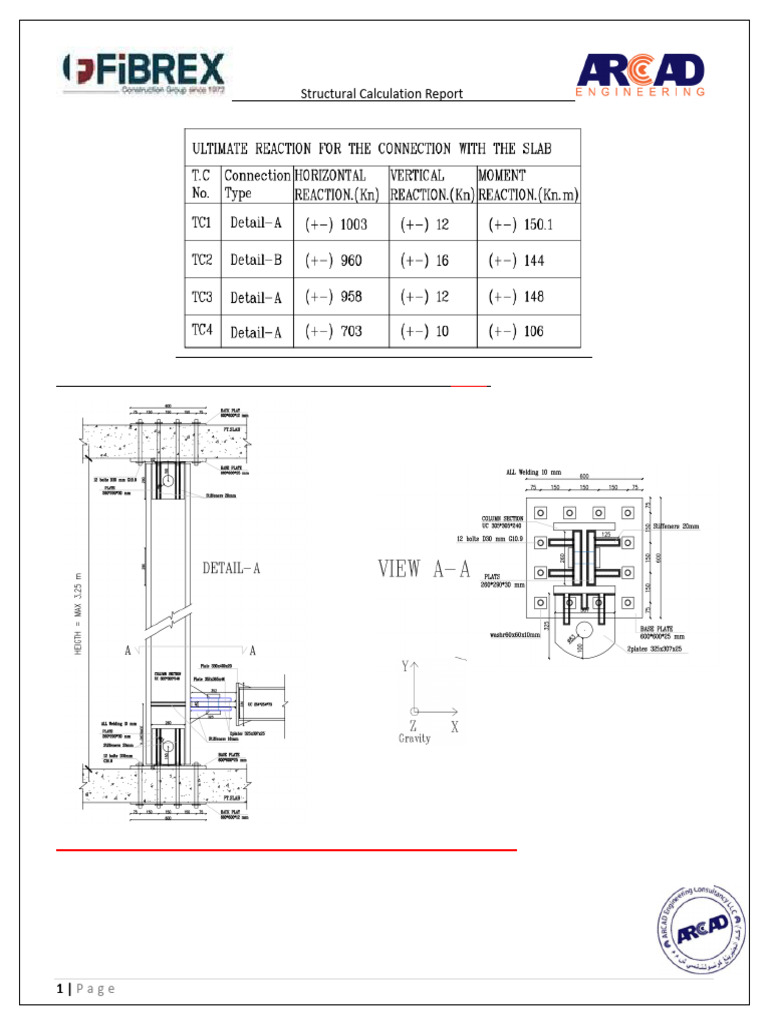 APPENDIX - 1 For Concrete Check & Pin Connection (20!11!2023) | PDF ...