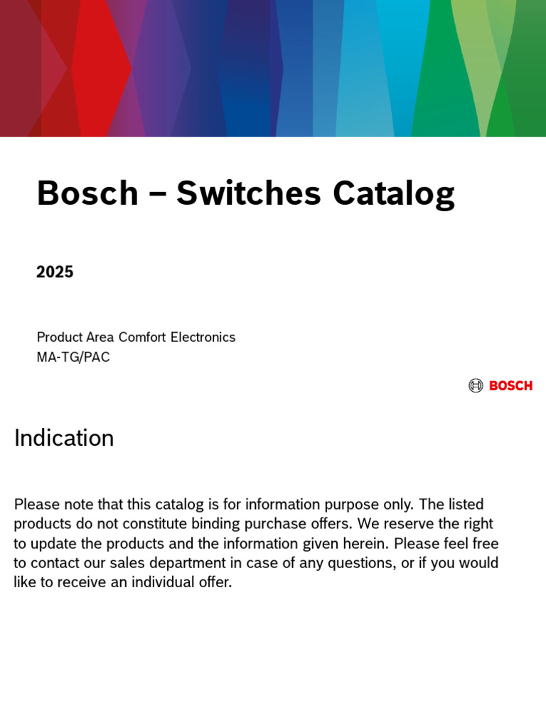PAC Switches Catalog 2025 | PDF | Switch | Machines