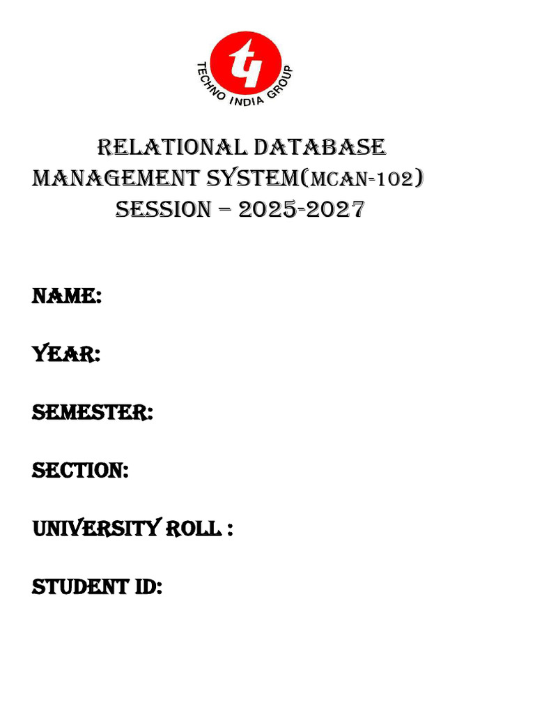 Rdbms Sample | PDF