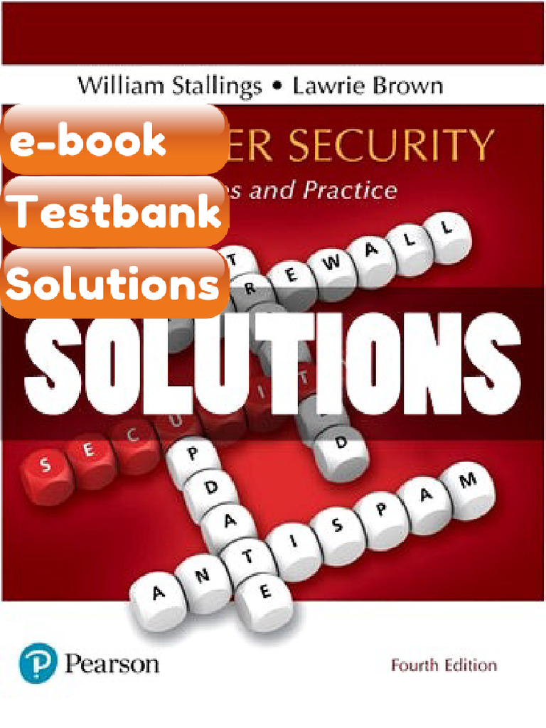 eBook & Testbank Computer Security Principles and Practice 4 Ed ...