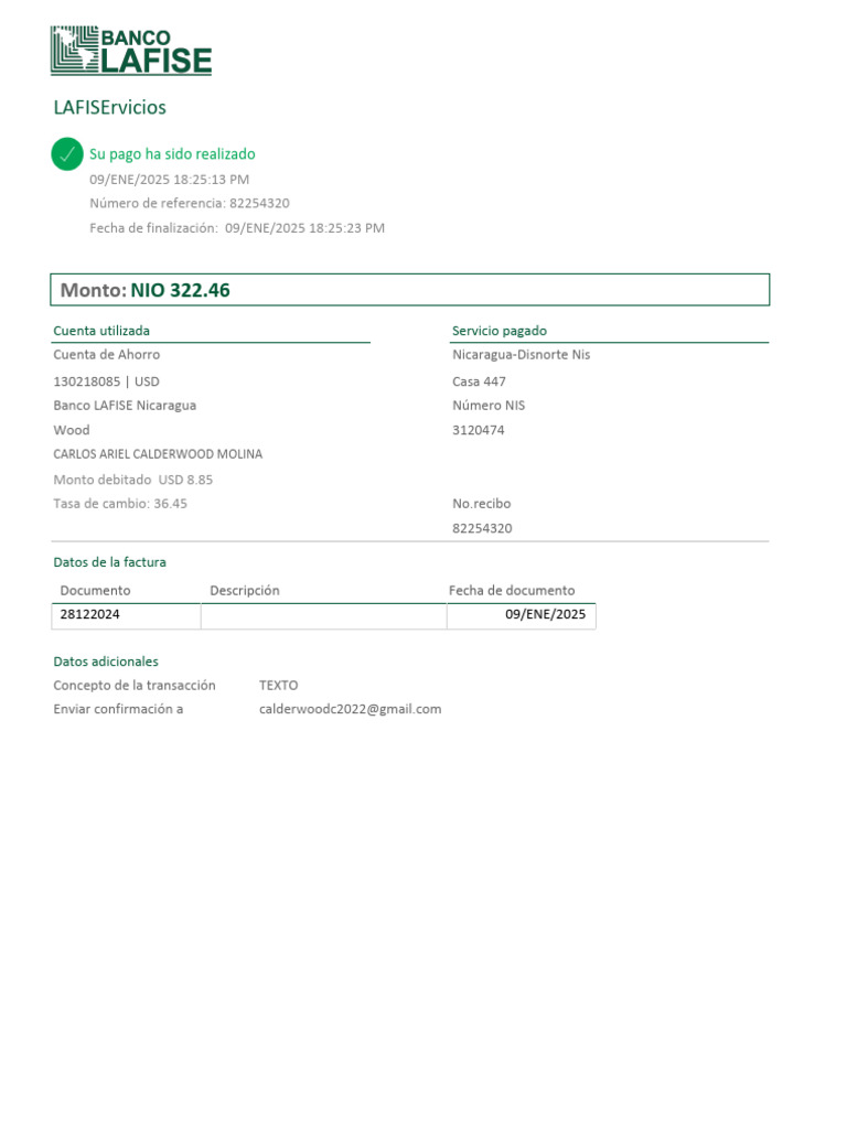 Comprobante_Servicio Disnorte Dissur | PDF