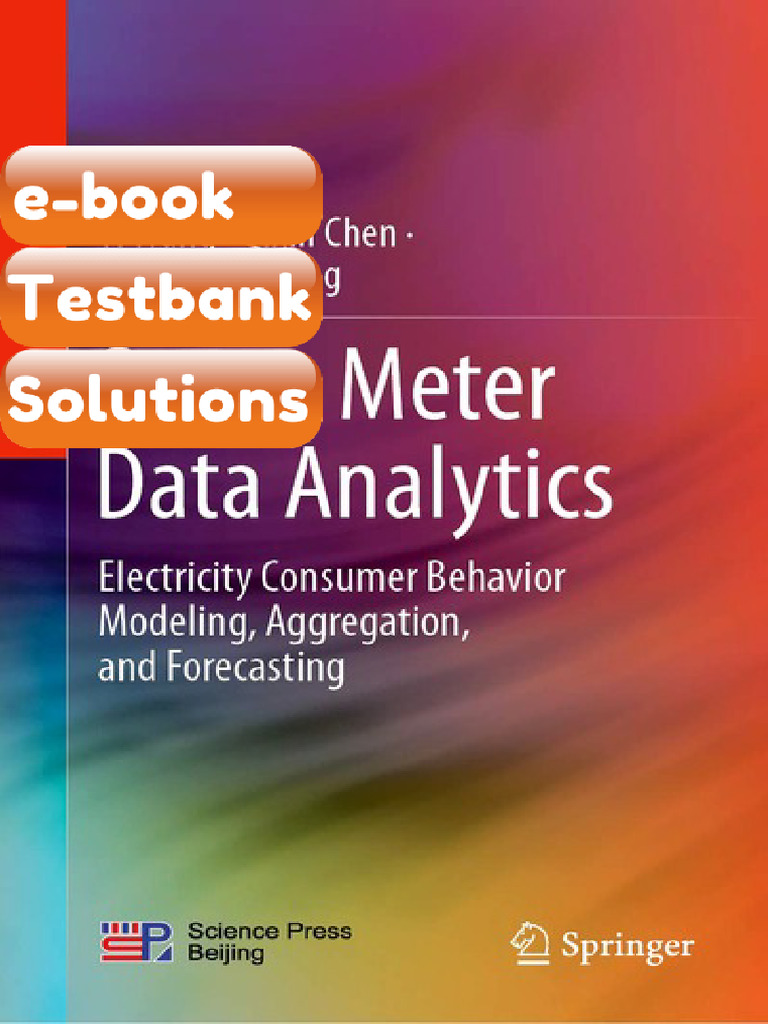 Smart Meter Data Analytics Electricity Consumer Behavior Modeling ...
