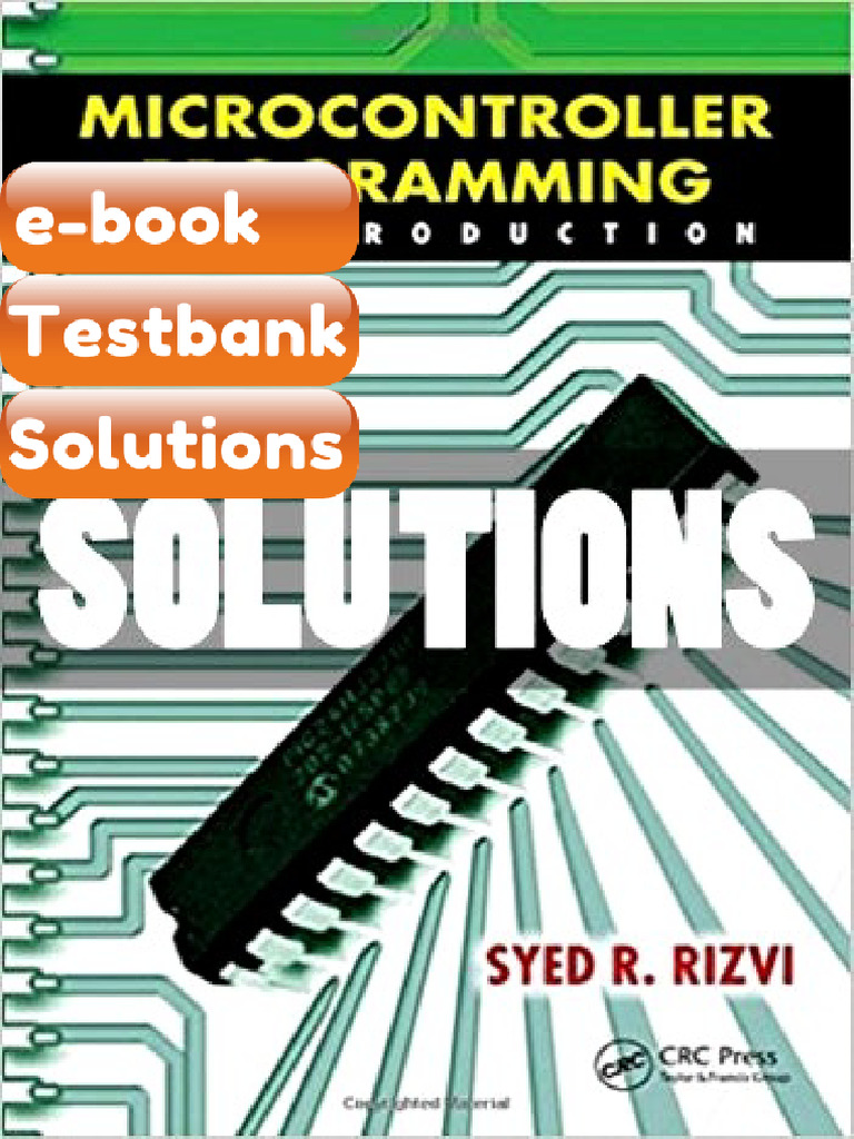 Testbank - Microcontroller Programming An Introduction 1 Ed Rizvi | PDF ...