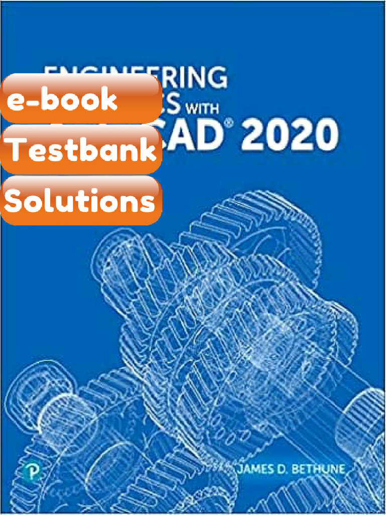 Engineering Graphics With AutoCAD 2020 by James Bethune Testbank ...