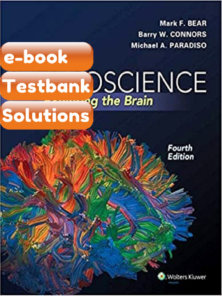 Neuroscience Exploring The Brain 4th Edition by Mark F Bear Barry W ...