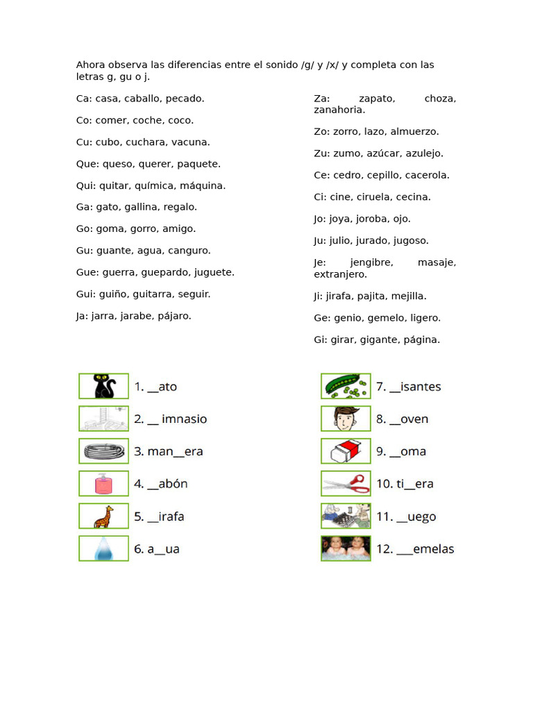 Ahora Observa Las Diferencias Entre El Sonido | PDF