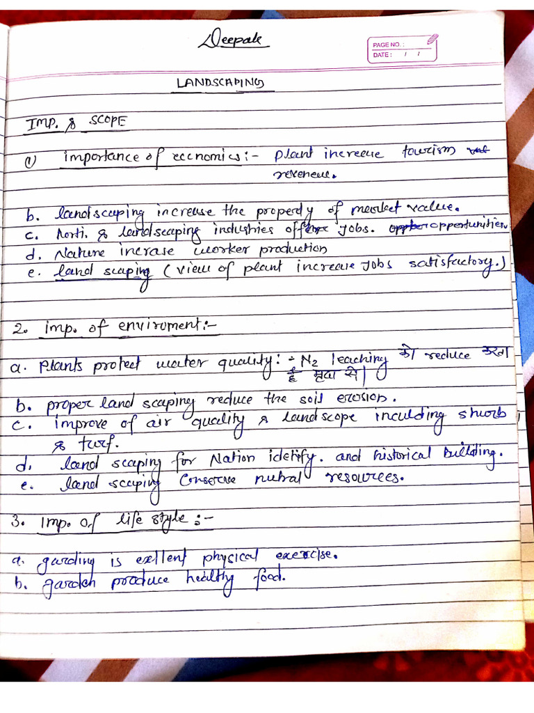 Handwritten 3 Notes by Deepak 1 10 | PDF
